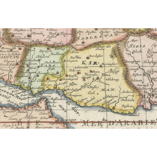 Map of the Empire by Nicolas Sanson, hand-colored, circa 1683 This finely detailed and delicately hand-colored map titled...