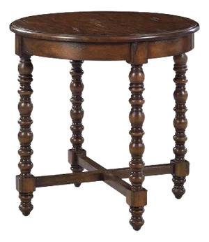 Jacobean Style Round Side Table
