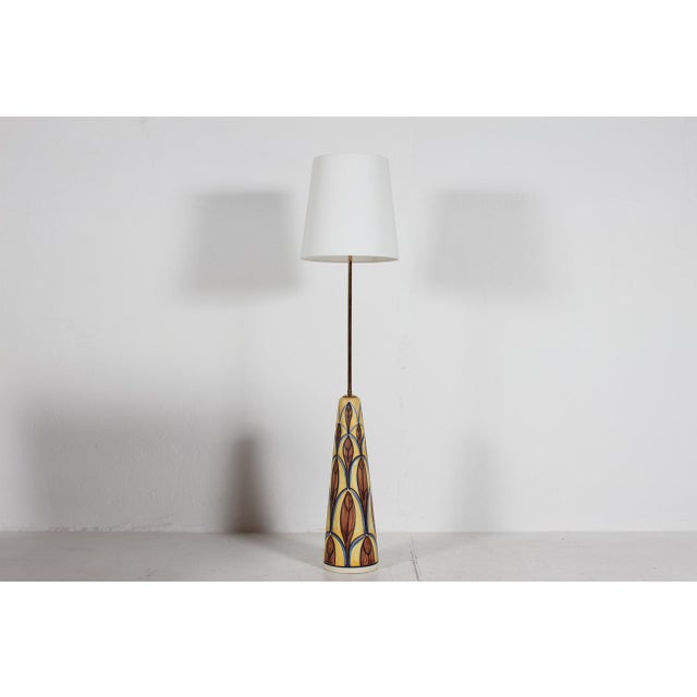 Vintage Danish Floor Lamp from Søholm, 1950s For Sale - Image 4 of 14