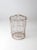 Vintage Industrial Metal Basket For Sale - Image 4 of 12