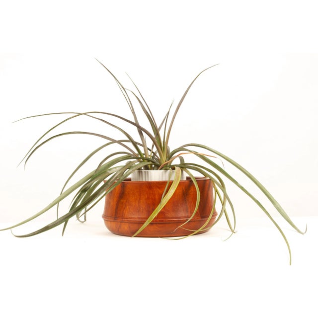 Mid-Century Danish Teak Bowl by Richard Nissen for Nissen Denmark, 1960s For Sale - Image 4 of 8