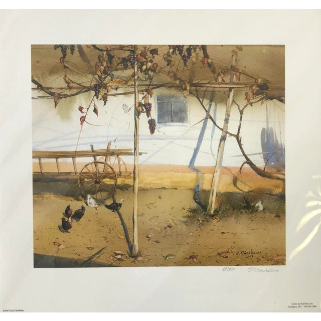 “Village Yard” Original Print Hand Singed by Artist For Sale - Image 4 of 4