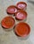 1930s J. Pressman & Co. Vintage Molded Depression Glass Children’s Toy Tea & Dinnerware Set - Set of 38 For Sale In Chicago - Image 6 of 11