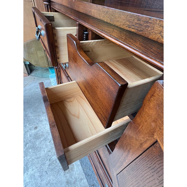 Wood American Signature West Indies Faux Bamboo and Woven Rattan Dresser For Sale - Image 7 of 12