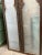 Vintage Arched Carved Wood Doors With Smoked Glass - A Pair, 96x48 For Sale - Image 9 of 10