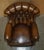 Victorian Rocking Chesterfield Armchair in Leather from Harringtons For Sale - Image 6 of 18