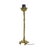 Art Nouveau Style Floral Table Lamp in Brass, 1950s For Sale - Image 12 of 16
