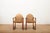 Arts and Crafts Oak Armchairs with Velour Upholstery, Set of 2, in Good conditions. Designed 1890 to 1919
