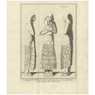 Egyptian Shabti Figurine, 1776 For Sale