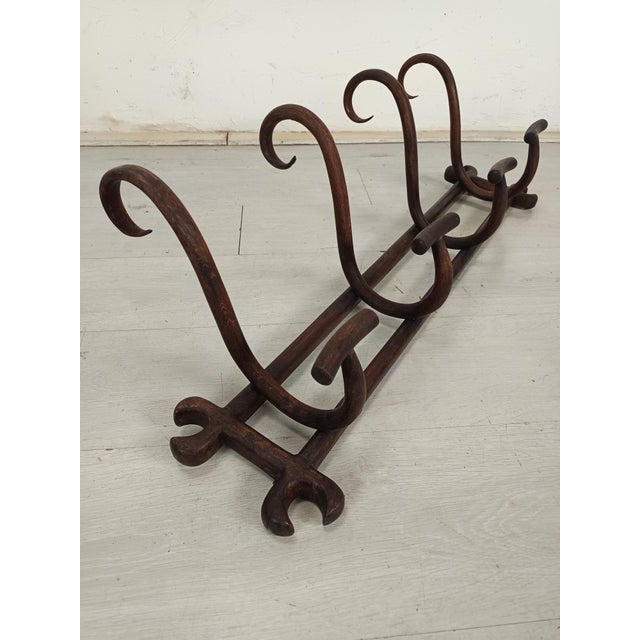 Wall-Mounted Coat Rack from Thonet, 1890s For Sale - Image 6 of 16