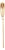 Signed Brassler Co. Art Deco 14k Yellow Gold & Seed Pearl Stick Pin For Sale