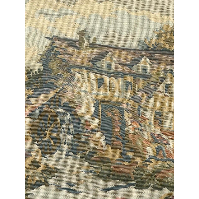 French Aubusson Jacquard Tapestry, 1960s For Sale - Image 10 of 18