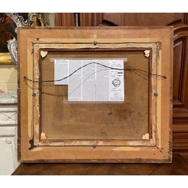 19th Century French Landscape Painting Signed Corot in Original Giltwood Frame For Sale - Image 16 of 18