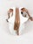 Textile Vintage Y2k Coach Off-White & Tan Leather Soho Lynn Hobo Bag For Sale - Image 7 of 12