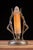 Early 20th Century Art Deco Three Figure Silvered Metal Table Lamp For Sale - Image 4 of 8