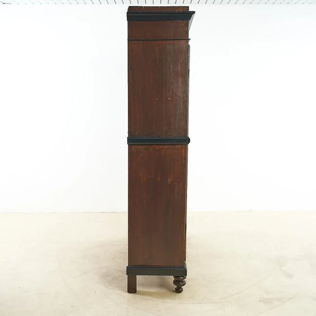 Antique Wardrobe in Wood For Sale - Image 9 of 10