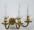Brass Chandelier and Wall Light, 1900, Set of 2 For Sale - Image 12 of 15