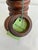 Brown Vintage Turned Wood Napkin Ring Stand With Rings, Usa For Sale - Image 8 of 8