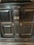 Antique Napoleon III Ebonized Two Part Cabinet For Sale - Image 4 of 12