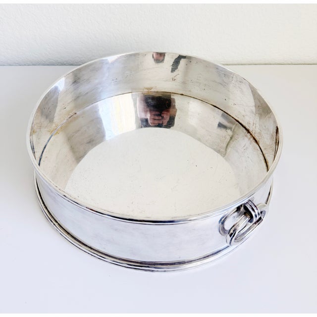 Ralph Lauren Silver-Plate Jardinière Centerpiece Vessel, Late 20th Century For Sale In Sacramento - Image 6 of 16