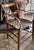 Late 19th Century Antique Primitive Bentwood Arm Ladder Back Chair With Original Woven Splint Seat For Sale - Image 5 of 10