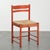 Vintage Wooden Chair with Woven Cane Seat, 1970s For Sale - Image 12 of 12