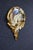 Art Nouveau Style Figural Gilt Wall Mirror With Maiden and Floral Motif For Sale - Image 4 of 8