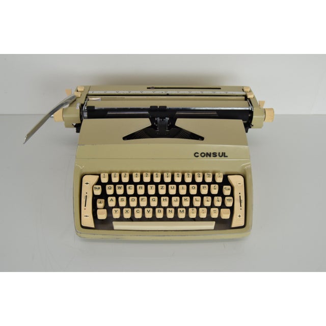 Mid-Century Typewriter from Consul, 1970s For Sale - Image 10 of 15