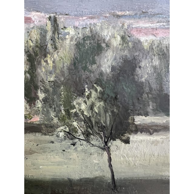 Eugène Louis Martin, The Villa, 1946, Oil on Canvas, Framed For Sale - Image 6 of 13
