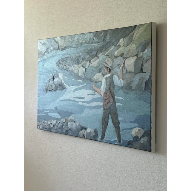 2020s "Wading" : Original Oil Painting by Jennifer Hohlfelder For Sale - Image 5 of 6
