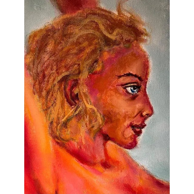 José Gerson, Eve's Escape, Oil on Canvas, 2005 For Sale - Image 4 of 11