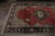 1970s Vintage Turkish Handmade Wool & Cotton Red Area Rug For Sale - Image 11 of 11