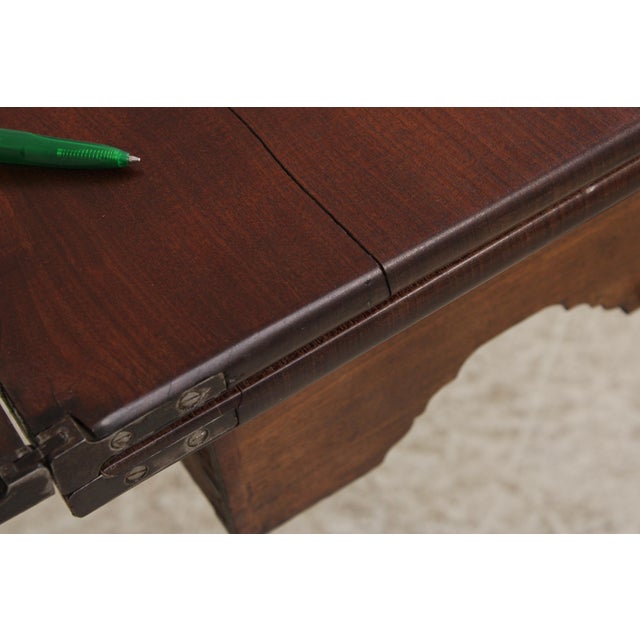 Period Antique 18th Century Double Flip Top Game Table | Chairish