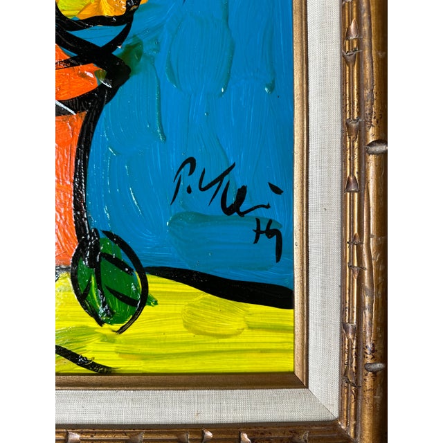 Peter Keil 1979 Peter Keil Painting Framed For Sale - Image 4 of 5