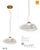 2020s Stone Lighting Pd285 Nebula Pendant – Brass/ Clear Crystal– New Open Box For Sale - Image 5 of 5
