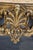 Gold French Louis XV Style Carved Walnut Giltwood Console Table With Marble Top For Sale - Image 8 of 11
