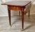 Elegant Mahogany With Inlay Intricate Dropleaf Ide Table For Sale - Image 10 of 12