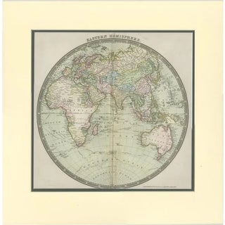Antique Map of the Eastern Hemisphere by Teesdale, 1831 For Sale