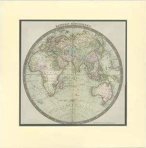 Antique Map of the Eastern Hemisphere by Teesdale, 1831