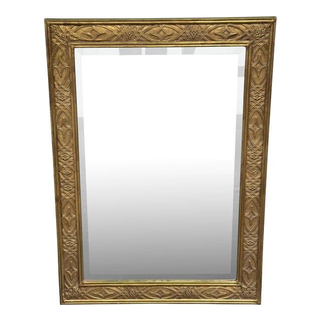 Decorative Arts, Inc Gold Framed Wall Mirror For Sale