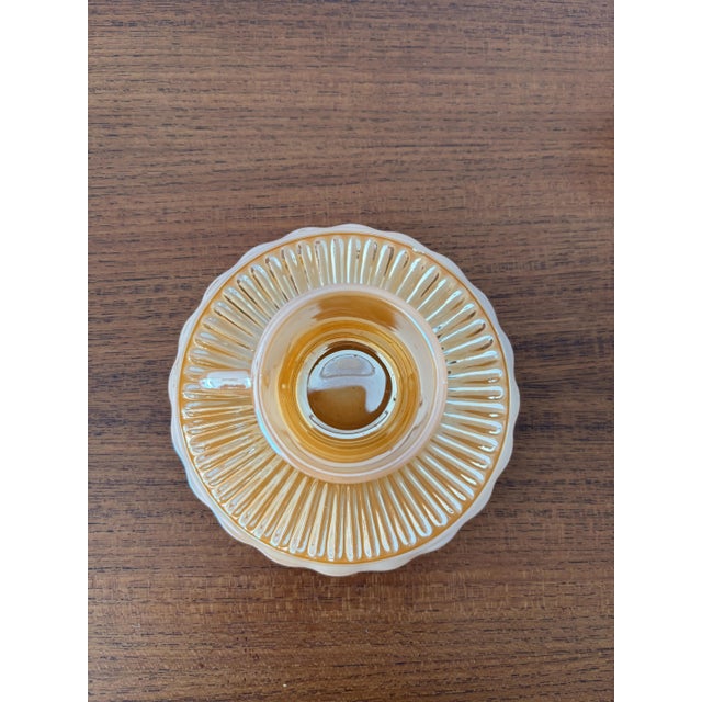 1940s Vintage Coffee Set in Orange Jadeite by by Fire King for Anchor Hocking, 1950s, Set of 8 For Sale - Image 5 of 6