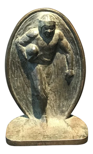 1920s Vintage Salmi, “A Wake Field” Bronze Sculpture