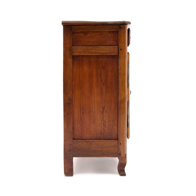 Wood French Antique Fruitwood Buffet, 19th Century, Circa 1800 For Sale - Image 7 of 9