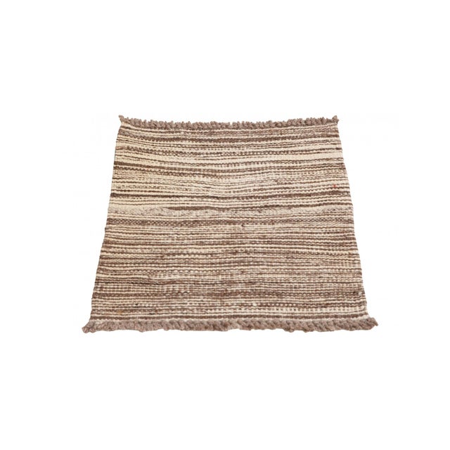 Mini decorative natural wool kilim rug. In very good condition. Rare find, Unique handmade item. Only 1 in stock Free...