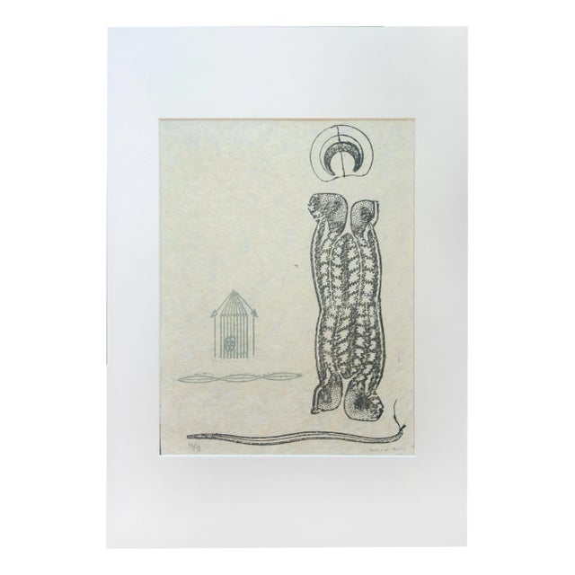 Max Ernst, Lewis Carroll's Wunderhorn, Lithograph, 1970 For Sale