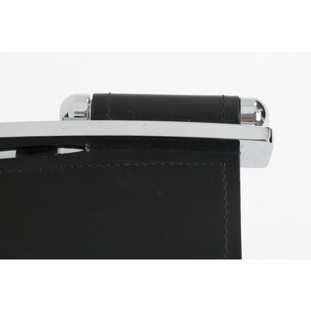 Metal A Set of Scissor Chairs by Paul Tuttle & Antonio Citterio for Flexform, 1980s For Sale - Image 7 of 11