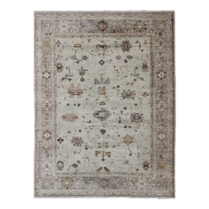 Keivan Woven Arts Large Angora Turkish Oushak Rug 11'6 X 14'9