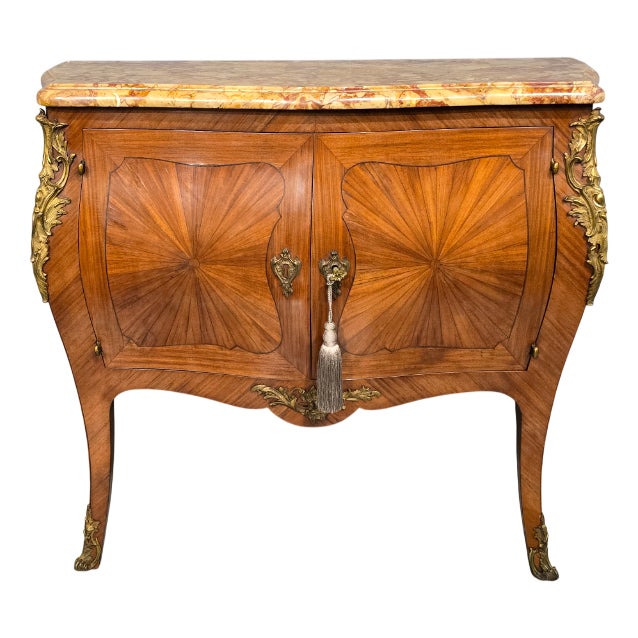 Antique French Two Door Cabinet, 1900 For Sale