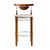 Pasargad Home Nikko Counter Stools– Beige/Brown For Sale - Image 4 of 8