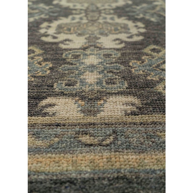 Early 21st Century Turkish Oushak Rug 2'10" x 10'6" #20223 For Sale - Image 5 of 8